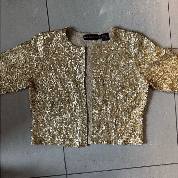 Vintage Gold Sequin Women's - Picture 5 of 7